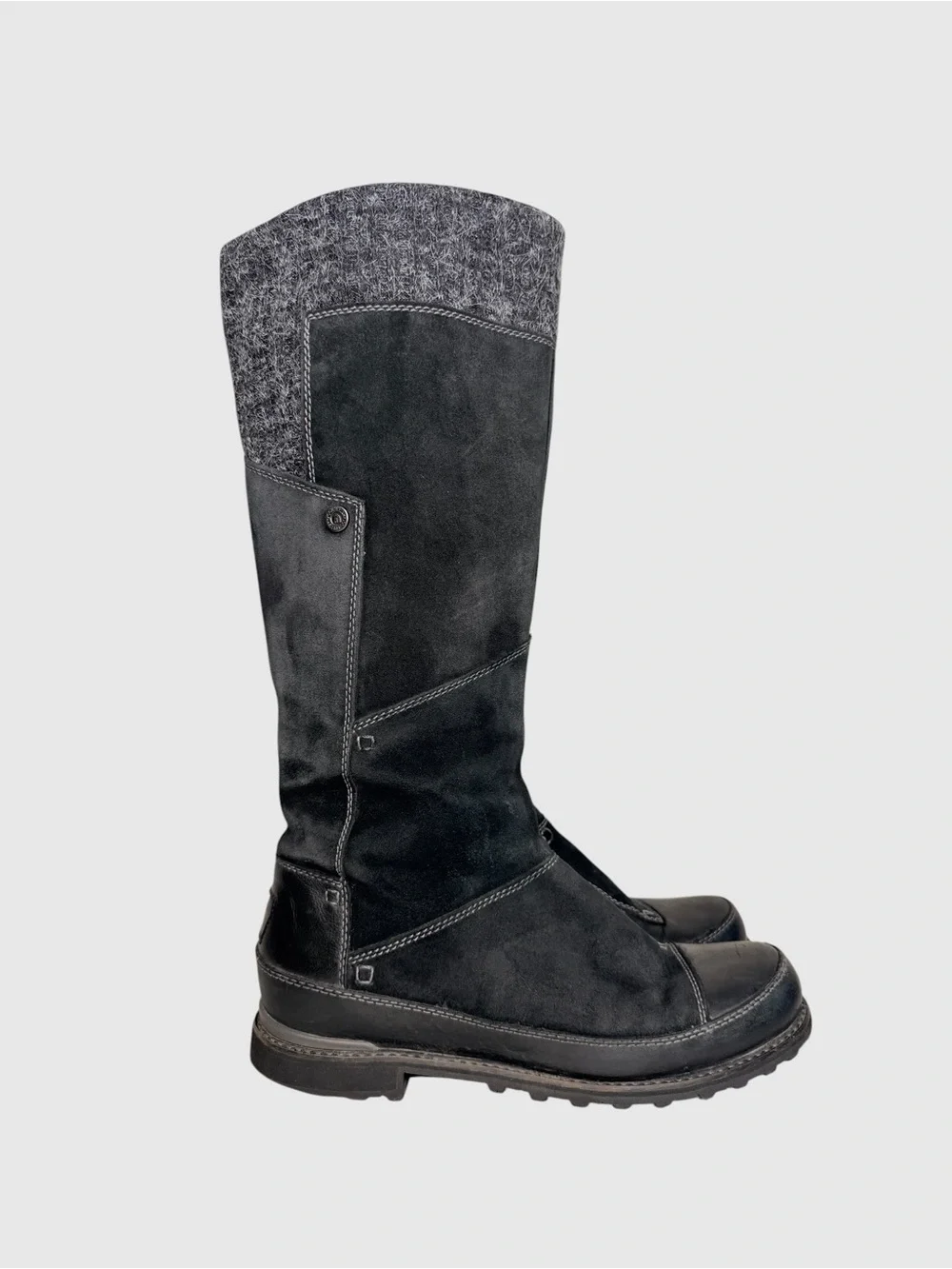 The North Face Snowtropolis tall black boots